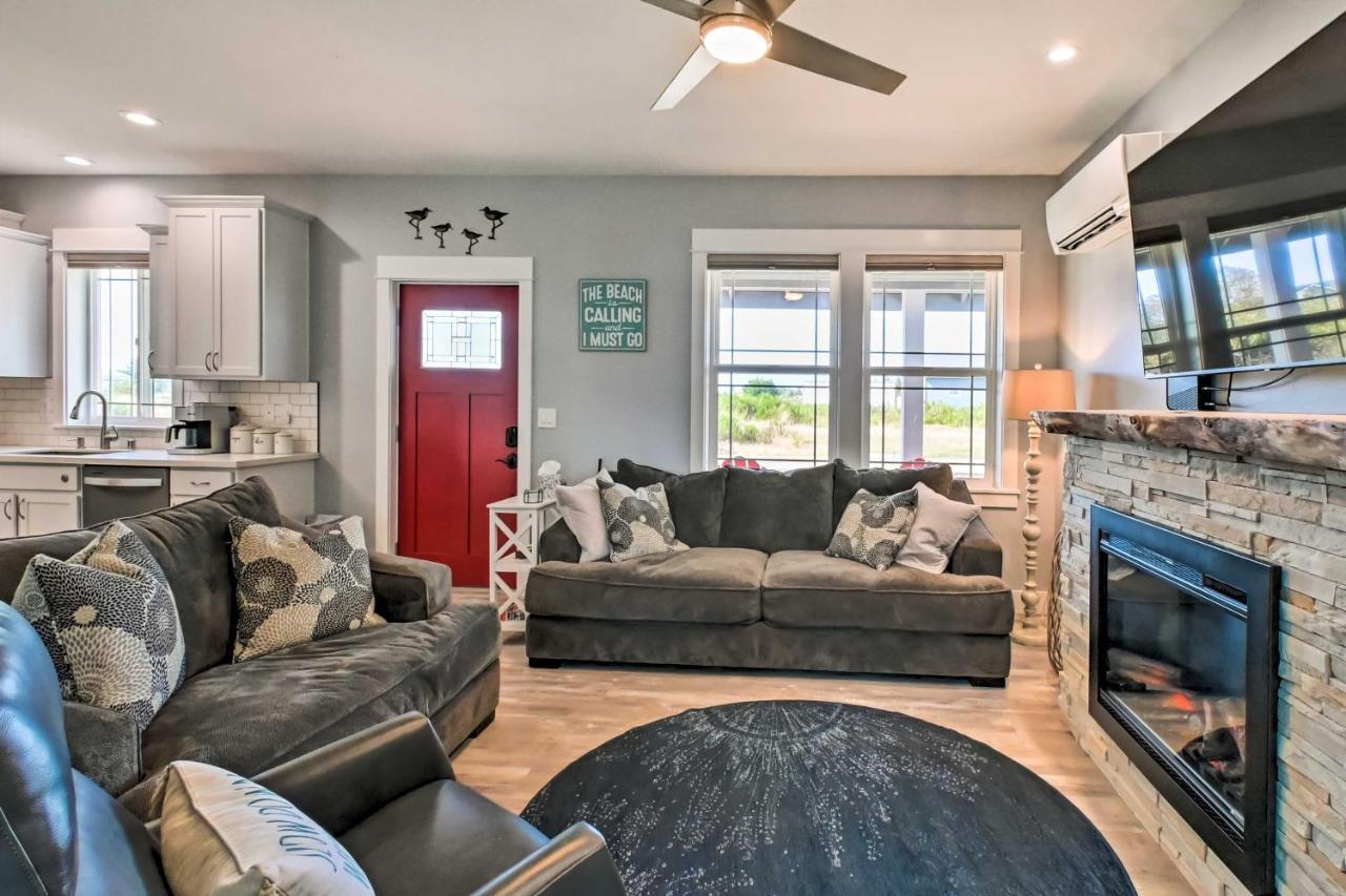 Ocean Shores Getaway With Fireplace And Hot Tub! エクステリア 写真